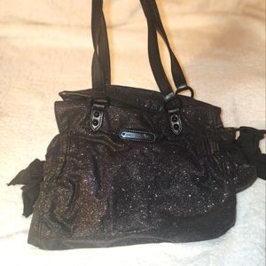 Black sparkle purse juicy couture